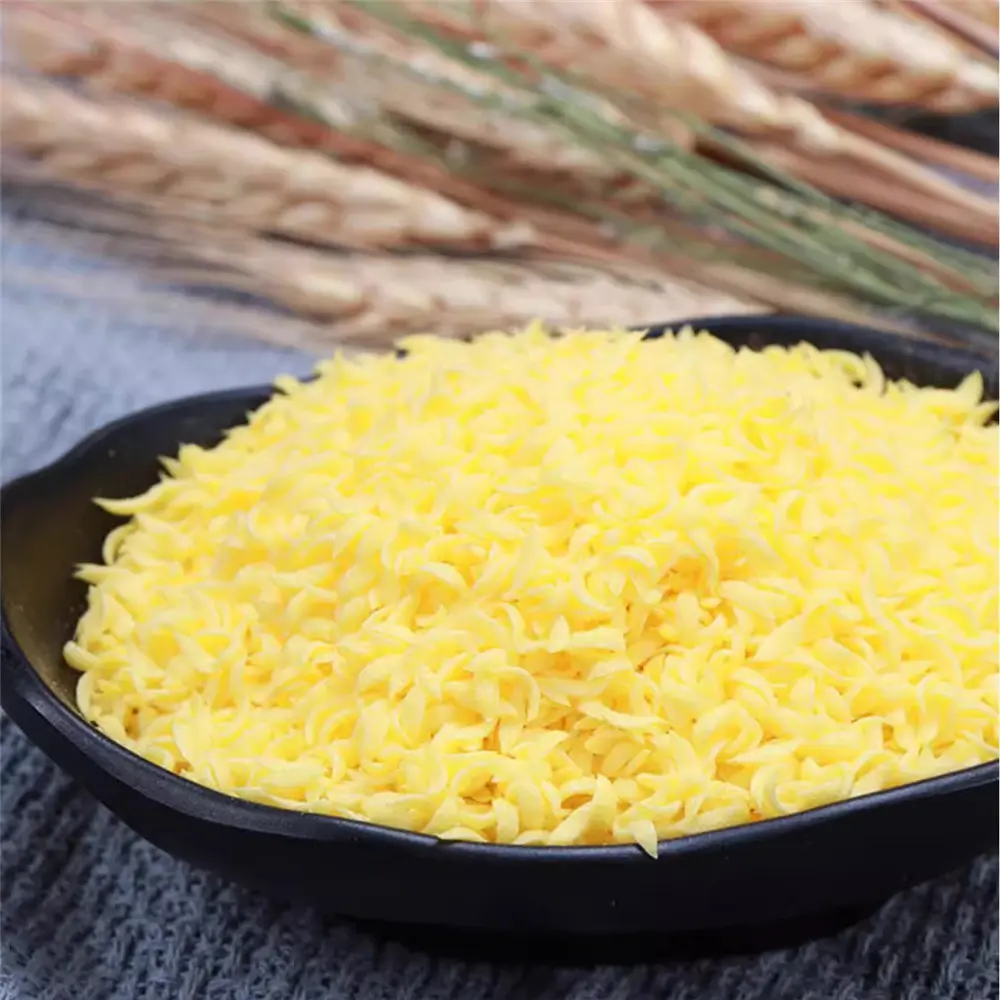 Yellow Panko Crescent Shape Crunchy Puffed BreadCrumbs (3)4v3
