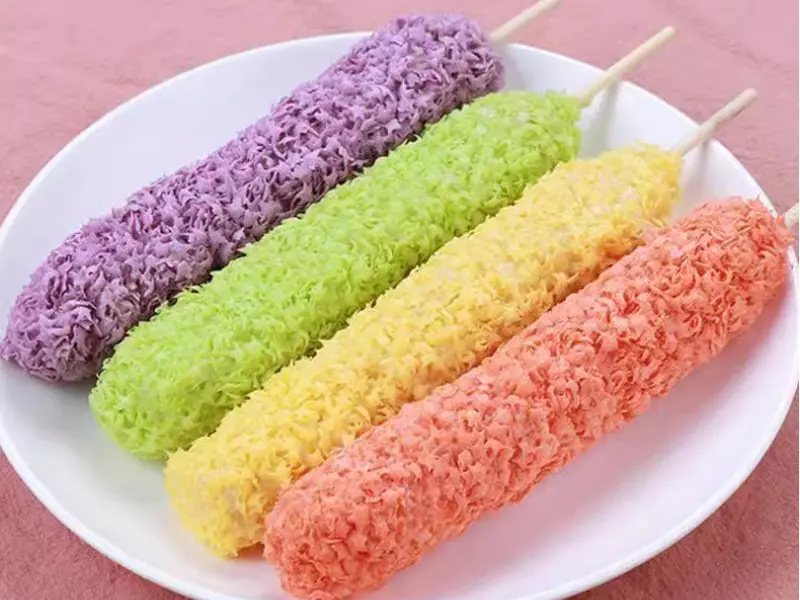 Purple Panko Star Shape Crunchy Puffed BreadCrumbs (4)dfr