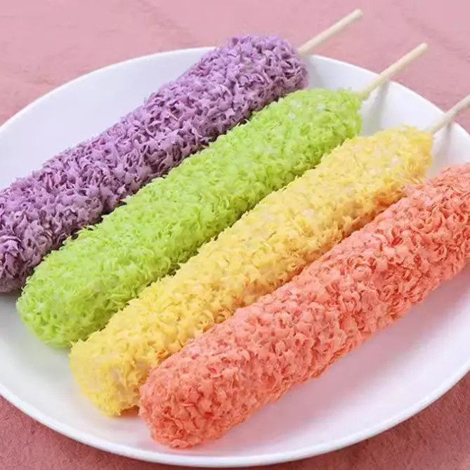 Green Panko Star Shape Crunchy Puffed BreadCrumbs (4).jpg