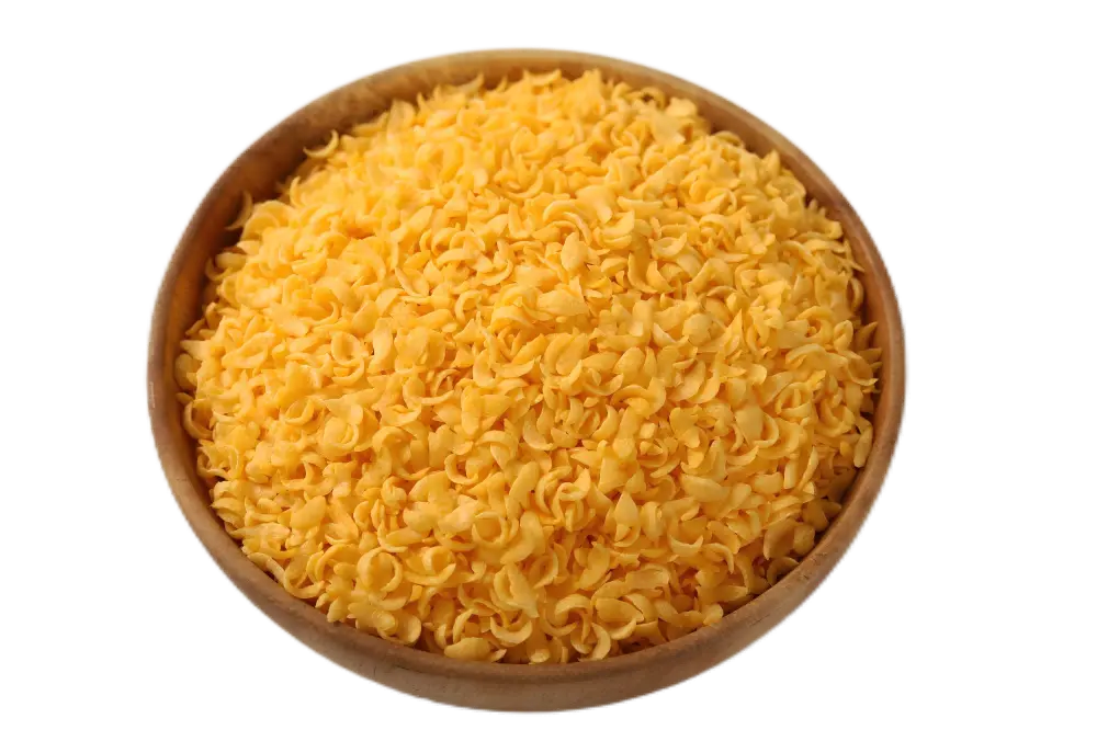 Yellow Panko Crescent Shape Crunchy Puffed BreadCrumbs