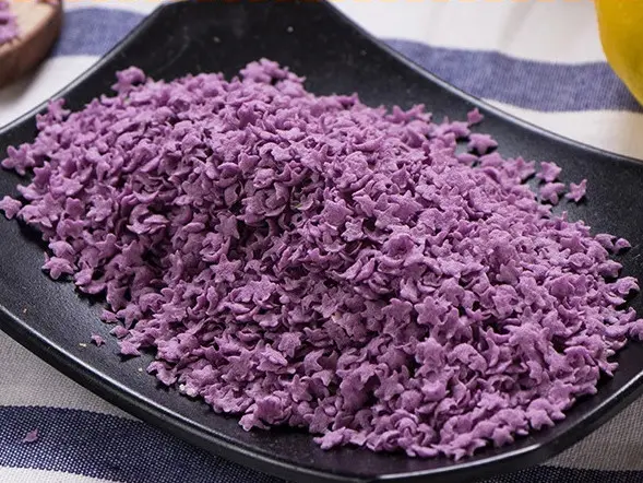 Purple Panko Star Shape Crunchy Puffed BreadCrumbs (3)l9z